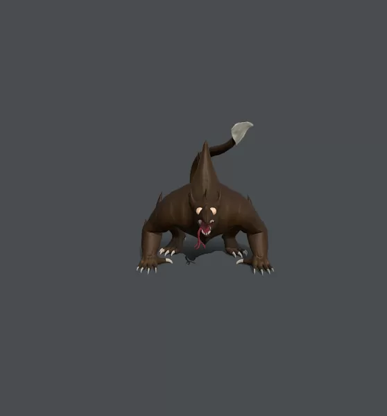 Ground Dragon - Model preview 2