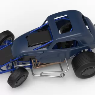 Super rod Version 4 while turning Scale 1:25 - Model thumbnail 4