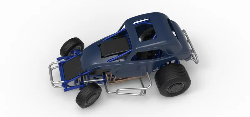 Super rod Version 4 while turning Scale 1:25 - Model preview 4