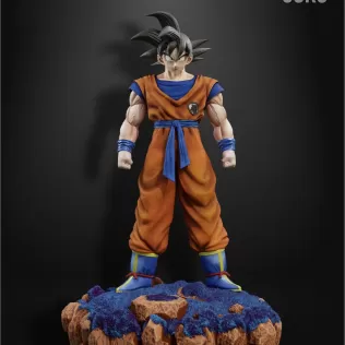 Ginyu Goku in Namek planet Dragon Ball Z - Model thumbnail 2