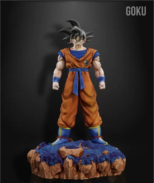 Ginyu Goku in Namek planet Dragon Ball Z - Model preview 2