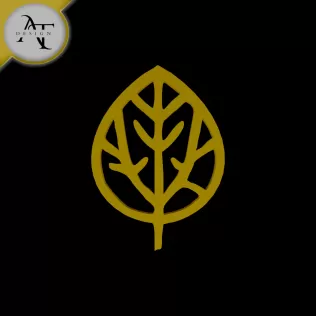 Simple Leaf Symbol - 2D Art