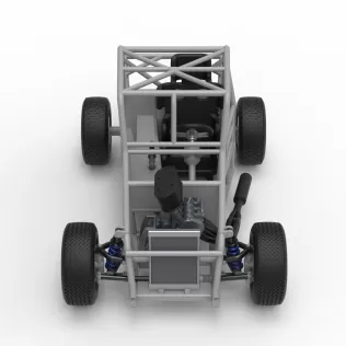 Dwarf car Base Version 2 Scale 1:25 - Model thumbnail 8