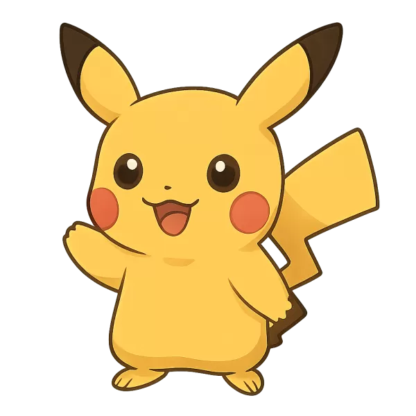⚡ Pikachu – Figura 3D Pokémon para Imprimir - Model preview 5