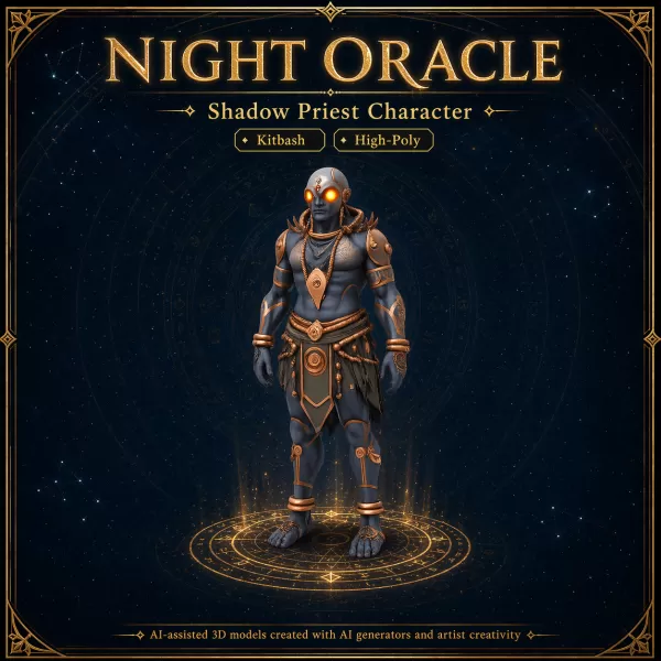 Divine Realm Mythic Character Collection - Model preview 18