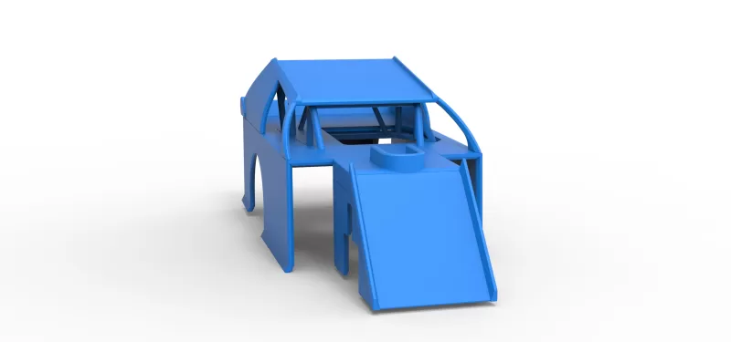 Shell of Mod Lite Race car Scale 1:25 - Model preview 18