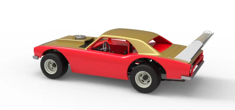 Vintage Semi-Late Model Stock Car Scale 1:25 - Model preview 12