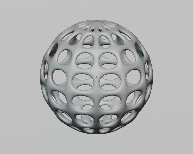 sphere ball - Model preview 2