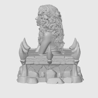 Gabriela Andrada 3D Bust Print - Model thumbnail 6