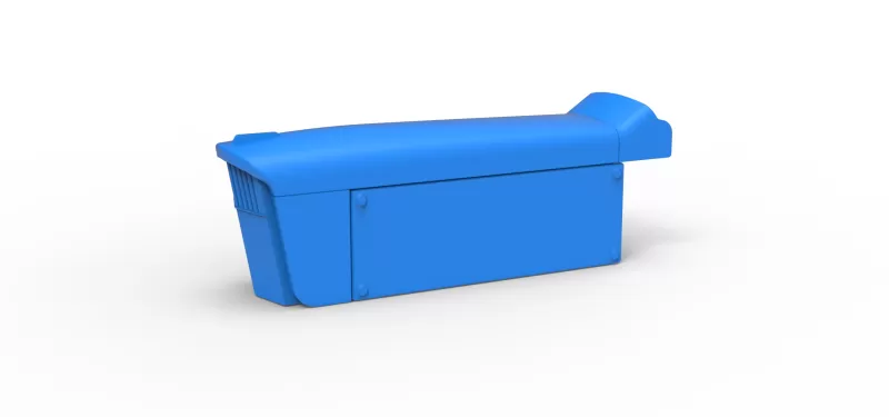 Hood of Pulling tractor Version 2 Scale 1:25 - Model preview 1