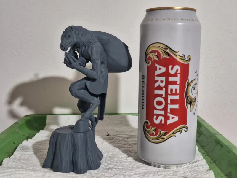 Tikbalang Creature 3D Print Statue - Model preview 7