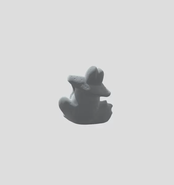Golden Speckled Crocodile - Model preview 3