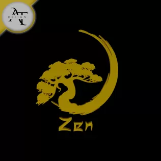 Zen Tree - Silhouette - 2D Wall Art Decor