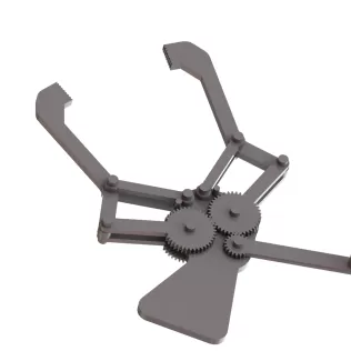 Mechanical gripper - Model thumbnail 10