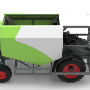 Racing Combine Harvester Scale 1:25 - Model thumbnail 20