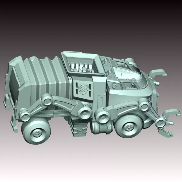 Rocky Vehicle Paw Patrol - Model preview 11