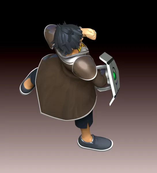 Naofumi Iwatani Fan Art - Model preview 8