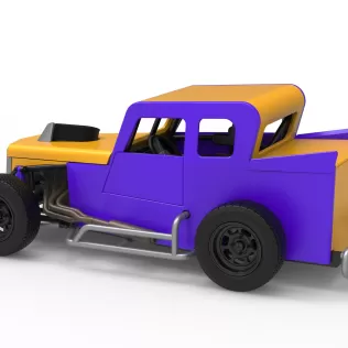 Dwarf car Version 2 Scale 1:25 - Model thumbnail 12