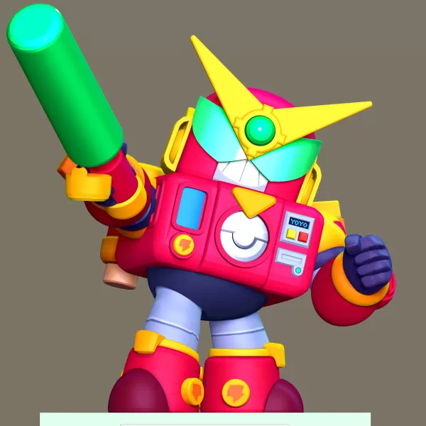 Surge - Brawl Stars - Model preview 1