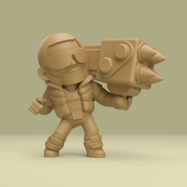 Brock (Original) - Brawl Stars - Model preview 1