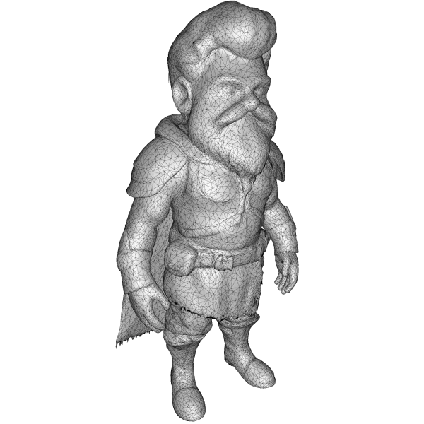 Dwarf Heroes Fantasy Warrior Kitbash Pack – High-Poly 10 Char - Model preview 5