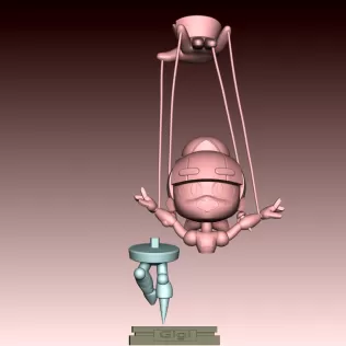 Gigi - Brawl Stars - Model thumbnail 10