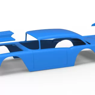 Shell of Vintage Dirt Modified stock car Version 9 Scale 1:25 - Model thumbnail 14