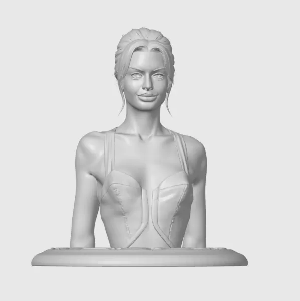 Anne Hathaway 3D Bust Print - Model preview 2