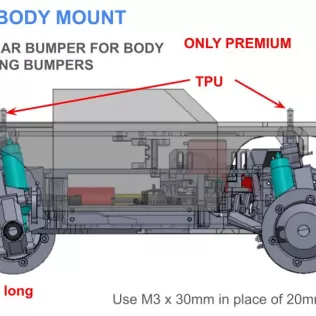 V6 JLB X HSP TRUGGY 1:8 4WS 4WD (4 WHEEL STEERING) - Model thumbnail 10