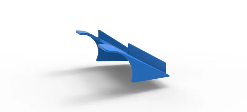 Nose of Wedge Dirt Late model Scale 1:25 - Model preview 13