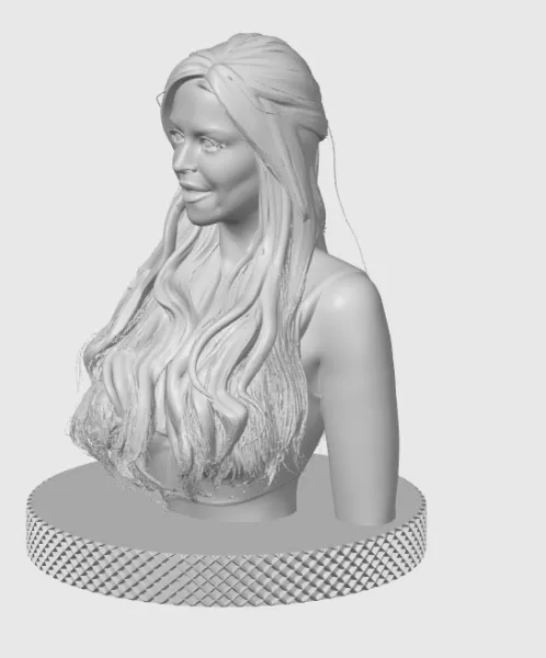 Lindsay Lohan 3D Bust Print - Model preview 8