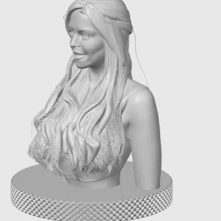 Lindsay Lohan 3D Bust Print - Model thumbnail 8