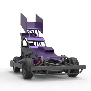 New Zealand Superstock car Version 4 Scale 1:25 - Model thumbnail 27