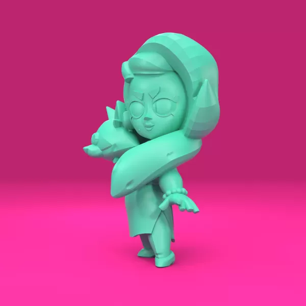 Lola (Original) - Brawl Stars - Model preview 1
