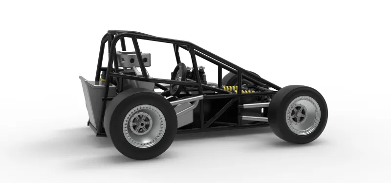 Three Quarter Midget Base Scale 1:25 - Model preview 20