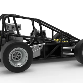 Three Quarter Midget Base Scale 1:25 - Model thumbnail 20