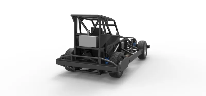 New Zealand Superstock car Base Version 4 Scale 1:25 - Model preview 18