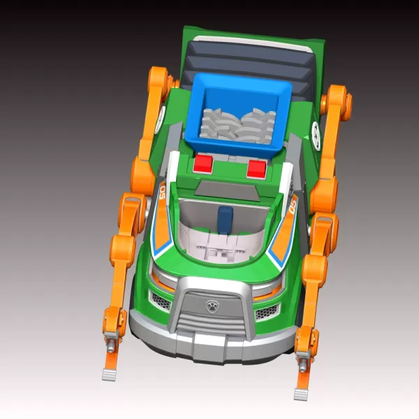 Rocky Vehicle Paw Patrol - Model preview 8