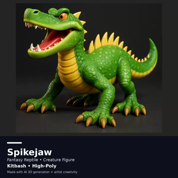 Creature & Mecha Kitbash Collection - Model preview 4