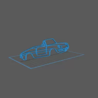 Alfa Romeo - Spider Wall Art - Model thumbnail 1