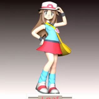Leaf - Pokemon - Model thumbnail 2
