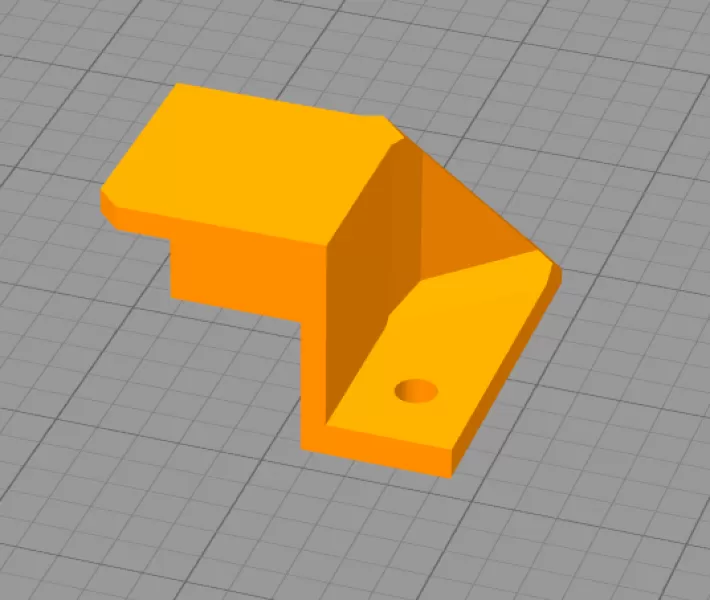 Garage box holder on the wall - Model preview 8