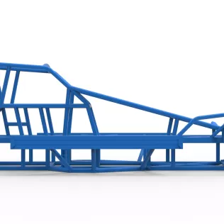 Frame of BriSCA Formula 1 Stock Car Version 2 Scale 1:25 - Model thumbnail 15