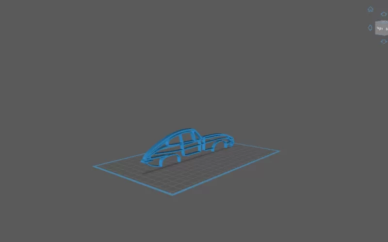 Ford - Mustang coupe 60 Classic Wall Art - Model preview 1