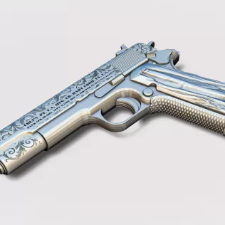 Colt 1911 (Al Capone Style) #RoZ - Model thumbnail 4