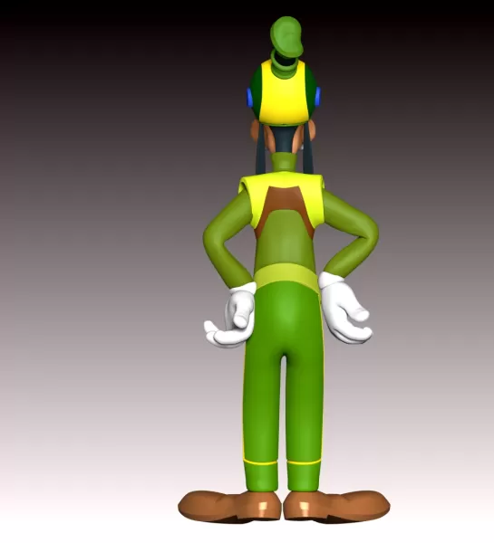 Goofy Fan Art - Model preview 9