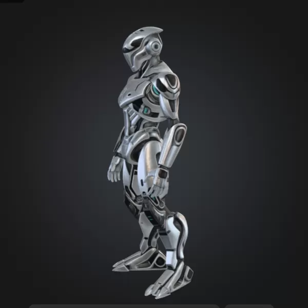Sci-fi Robot - Model preview 2