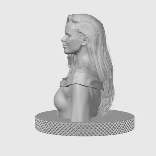Hilary Swank 3D Bust Print - Model thumbnail 5