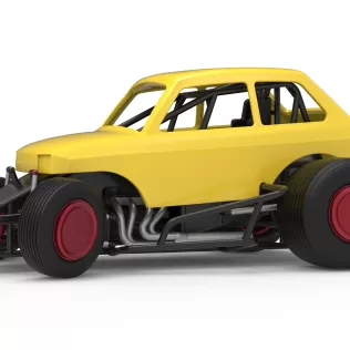 Super rod Version 2 while turning Scale 1:25 - Model thumbnail 2