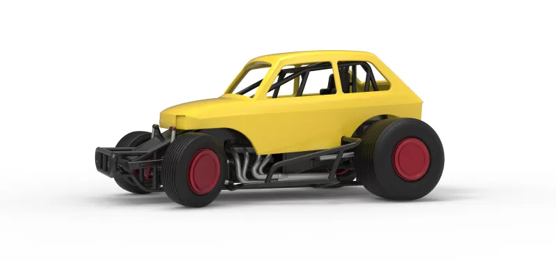 Super rod Version 2 while turning Scale 1:25 - Model preview 2